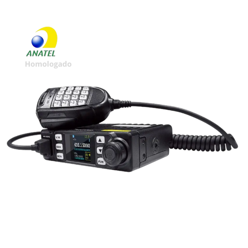 Rádio MT-250VU Transceptor Móvel VHF/UHF